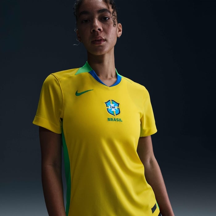 Brazil 2025 Stadium Home (Women's Team) image number 5 Brazil 2025 Stadium Home (Women's Team) image number 5