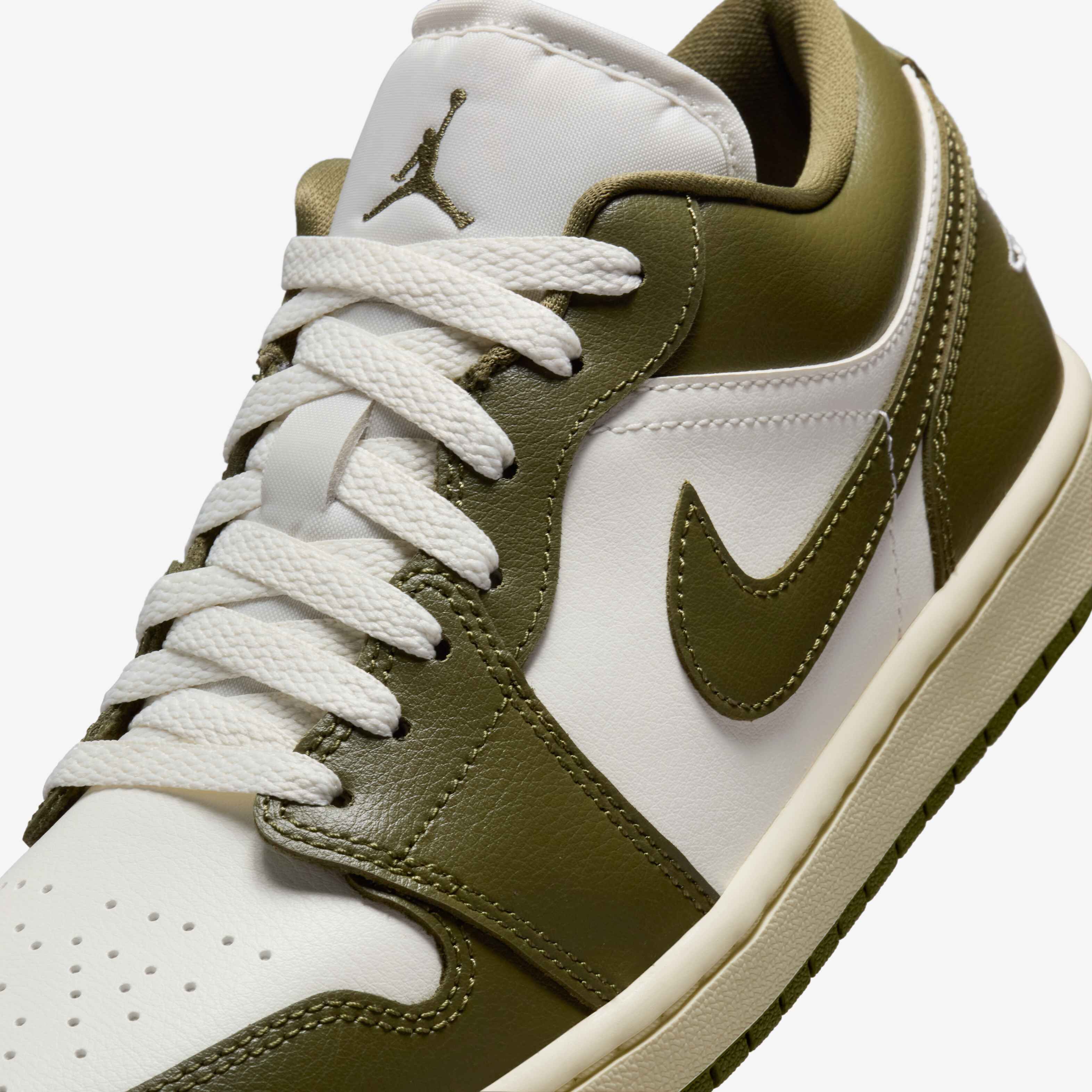 Buy Air Jordan 1 Low Women's Shoes - Sail/Coconut Milk