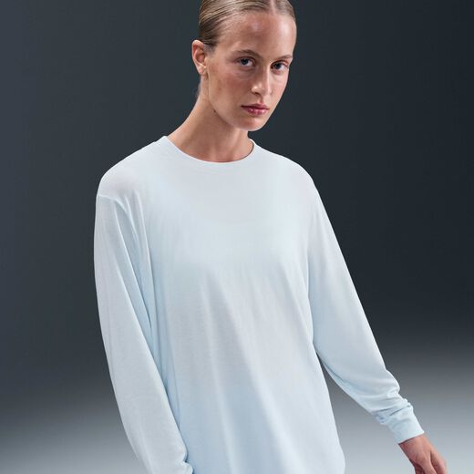 Women's Long Sleeves Shirts-Nike, Nike One Relaxed, Women's Dri-FIT Long-Sleeve Top Women's Long Sleeves Shirts-Nike, Nike One Relaxed, Women's Dri-FIT Long-Sleeve Top