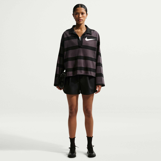 New In Women's Clothing-Nike, Nike Pre-Game Fleece, Women's Loose Mid-Rise Tailored Shorts