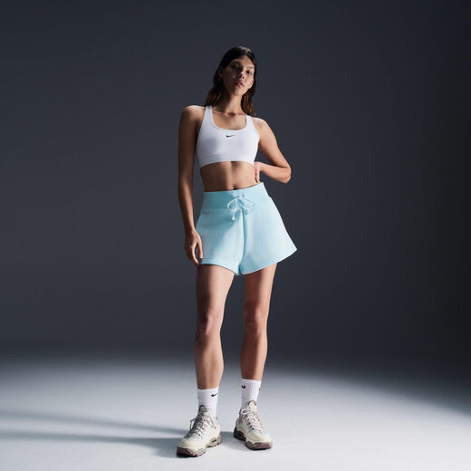 Shorts-Nike, Nike Sportswear Phoenix Fleece, Women's High-Waisted Loose Shorts Shorts-Nike, Nike Sportswear Phoenix Fleece, Women's High-Waisted Loose Shorts