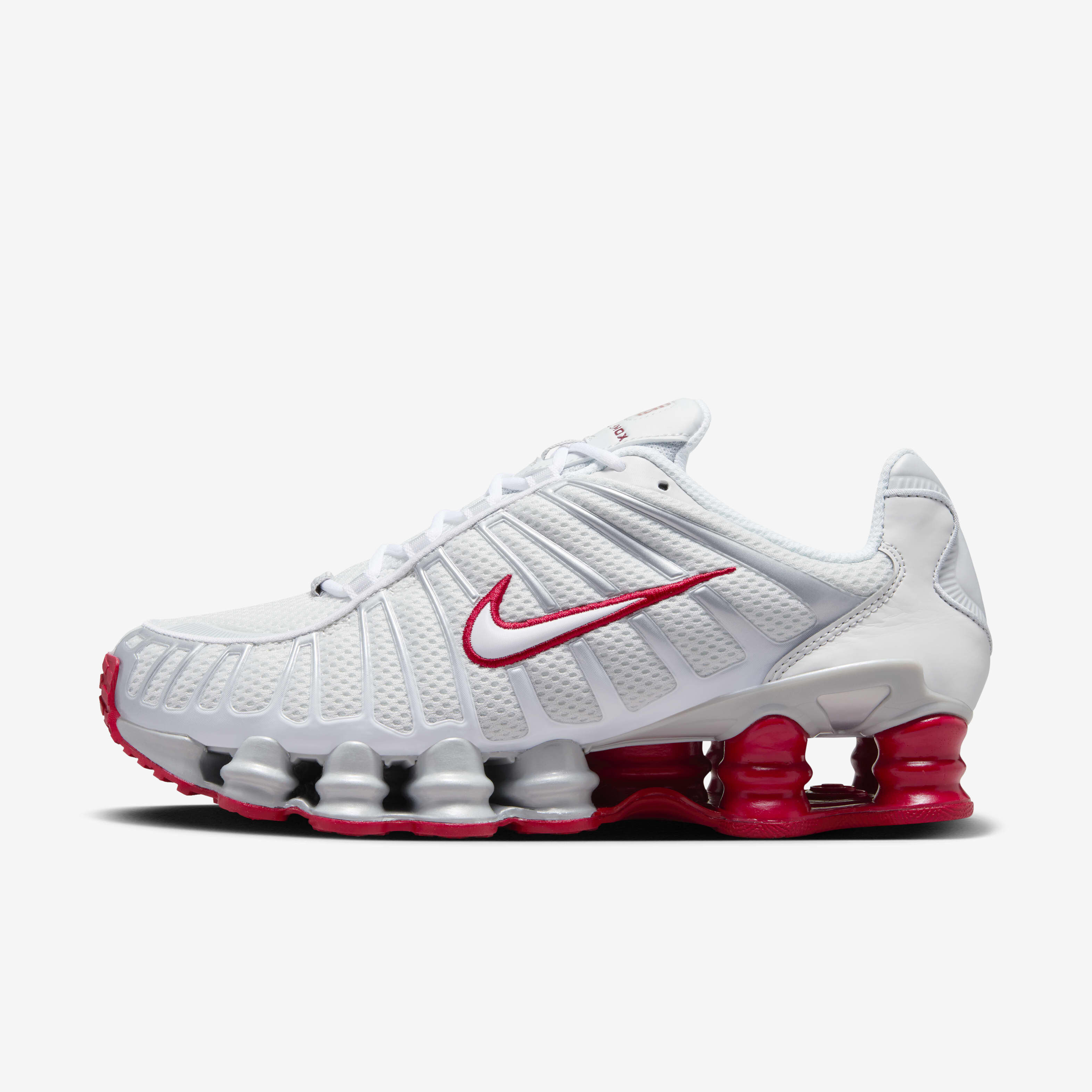 Buy Nike Shox TL Women s Shoes Platinum Tint Gym Red Metallic Buy Nike Shox TL Women s Shoes Platinum Tint Gym Red Metallic