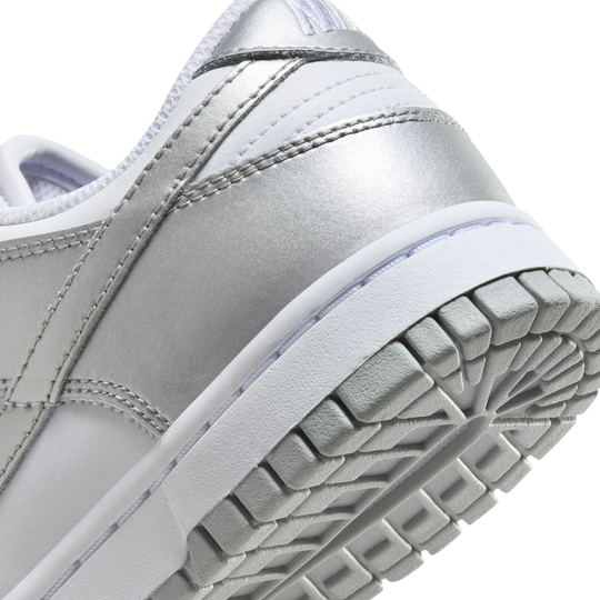 All silver top nike dunks