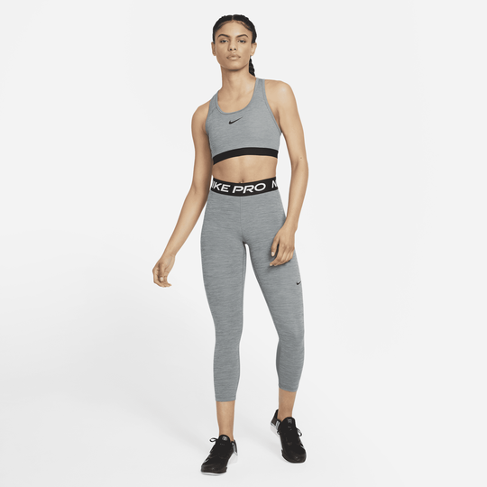 Grey nike pro leggings deals