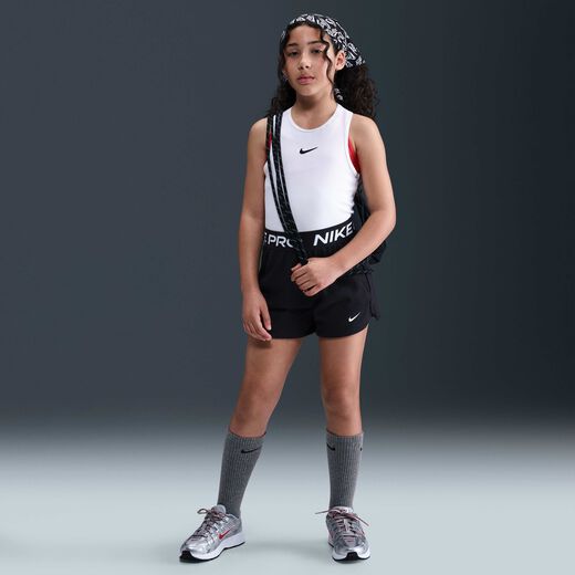Shorts-Nike, Nike Pro Fleece, Older Kids' (Girls') Dri-FIT Shorts