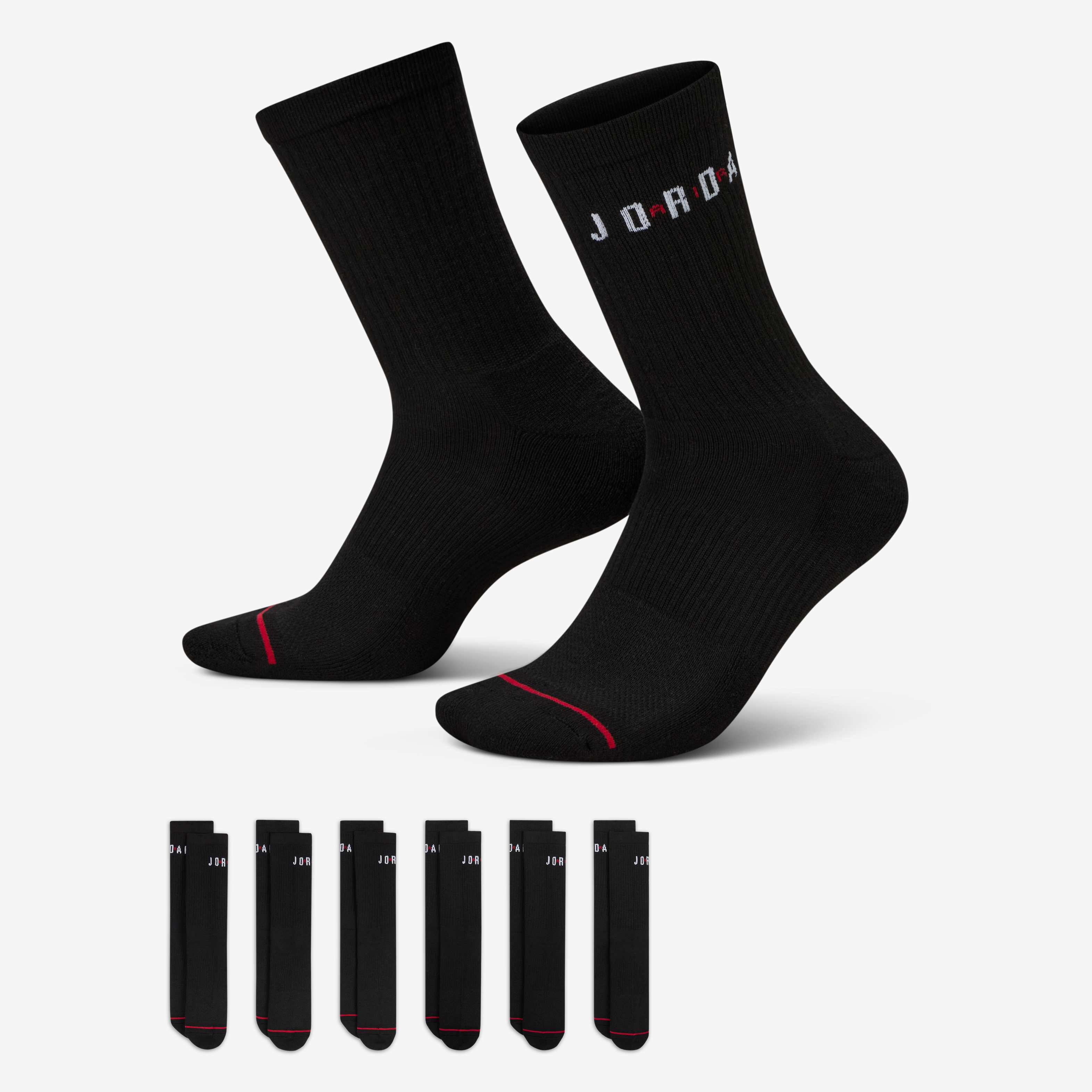 黒2足 Supreme Jordan crew socks black23-25 黒2足 Supreme Jordan crew socks black23-25（Supreme Jordan