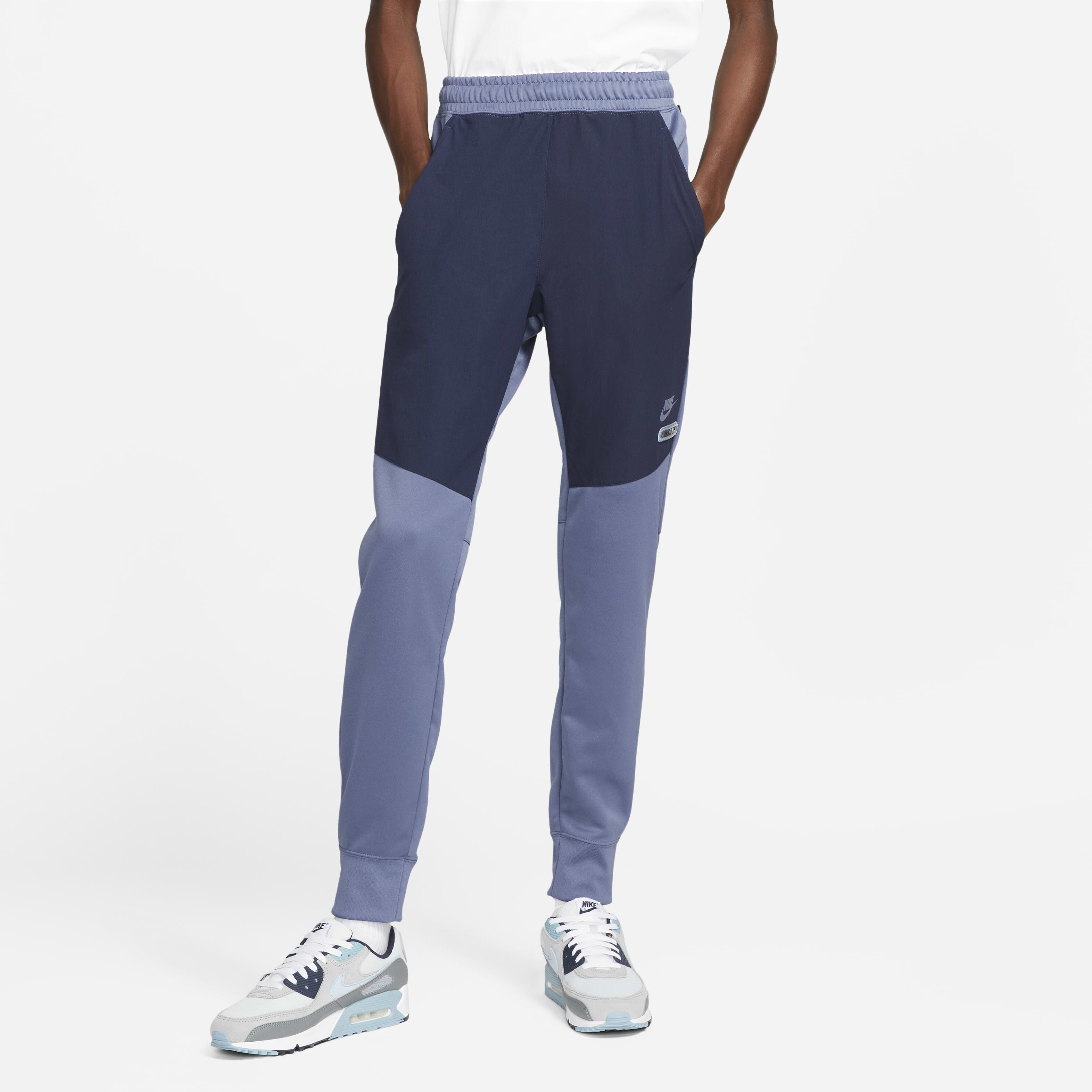Buy Nike Sportswear Air Max Men s Joggers Diffused Blue Obsidian Black Black Nike UAE Official