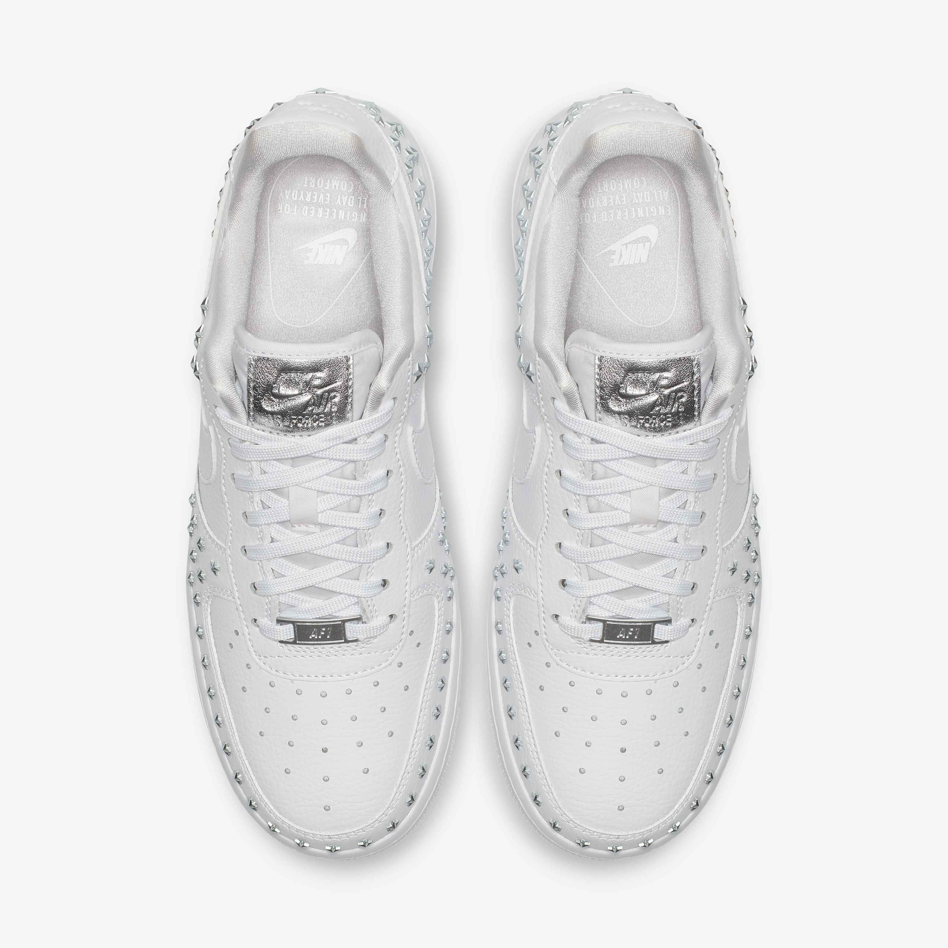 Studded nike air force 1 womens top