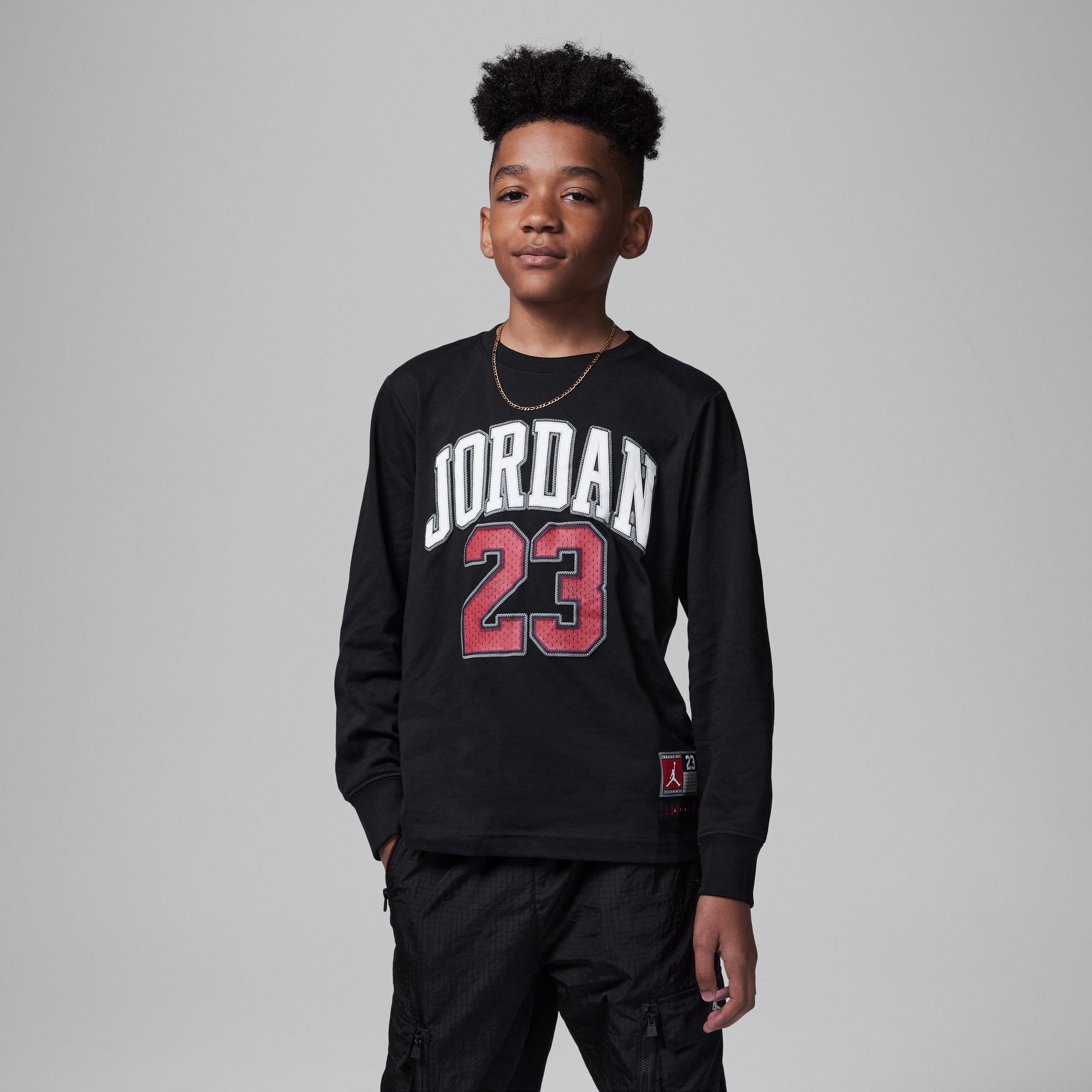 Jordan Practice Flight Long Sleeve Tee image number 0