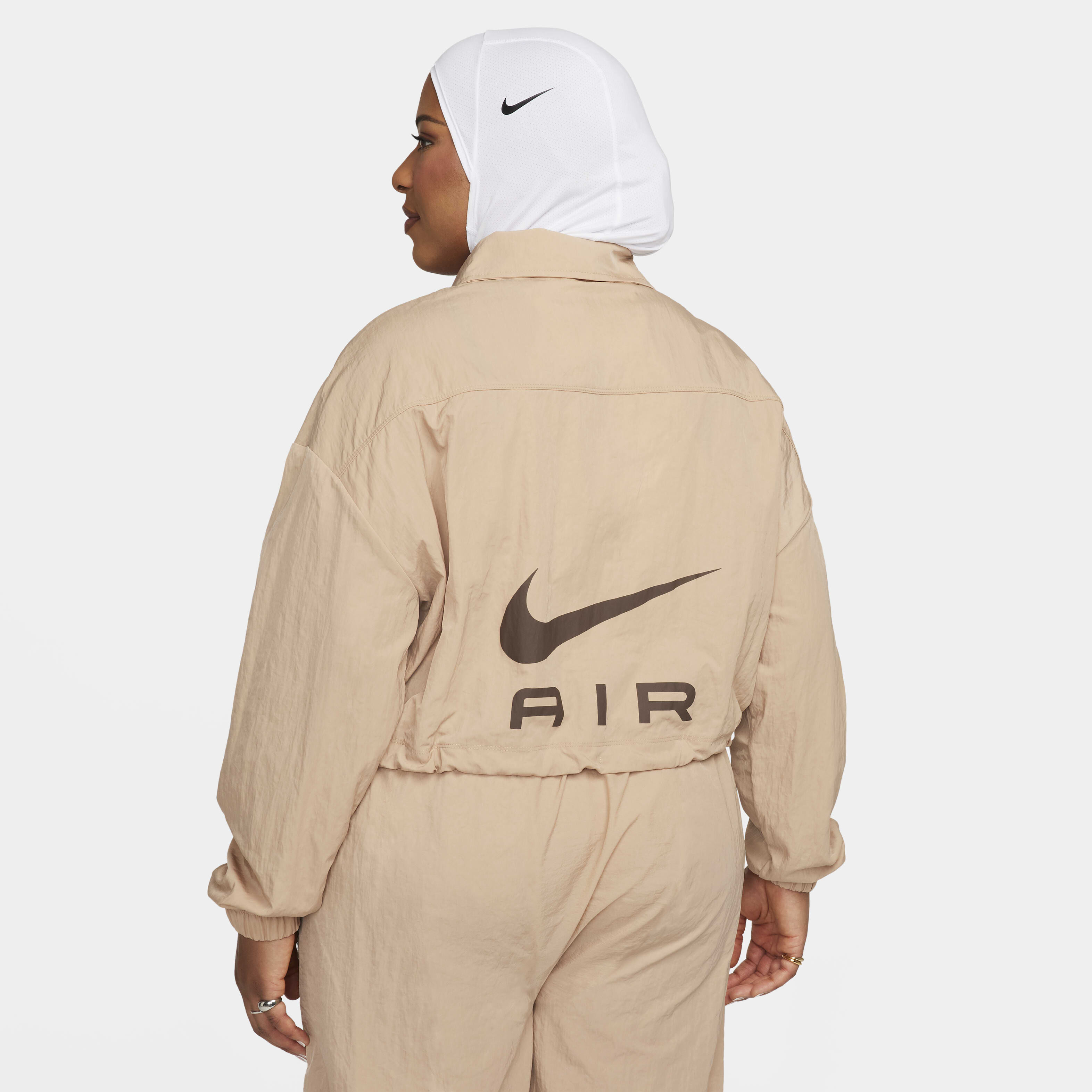Nike crop top jacket clearance