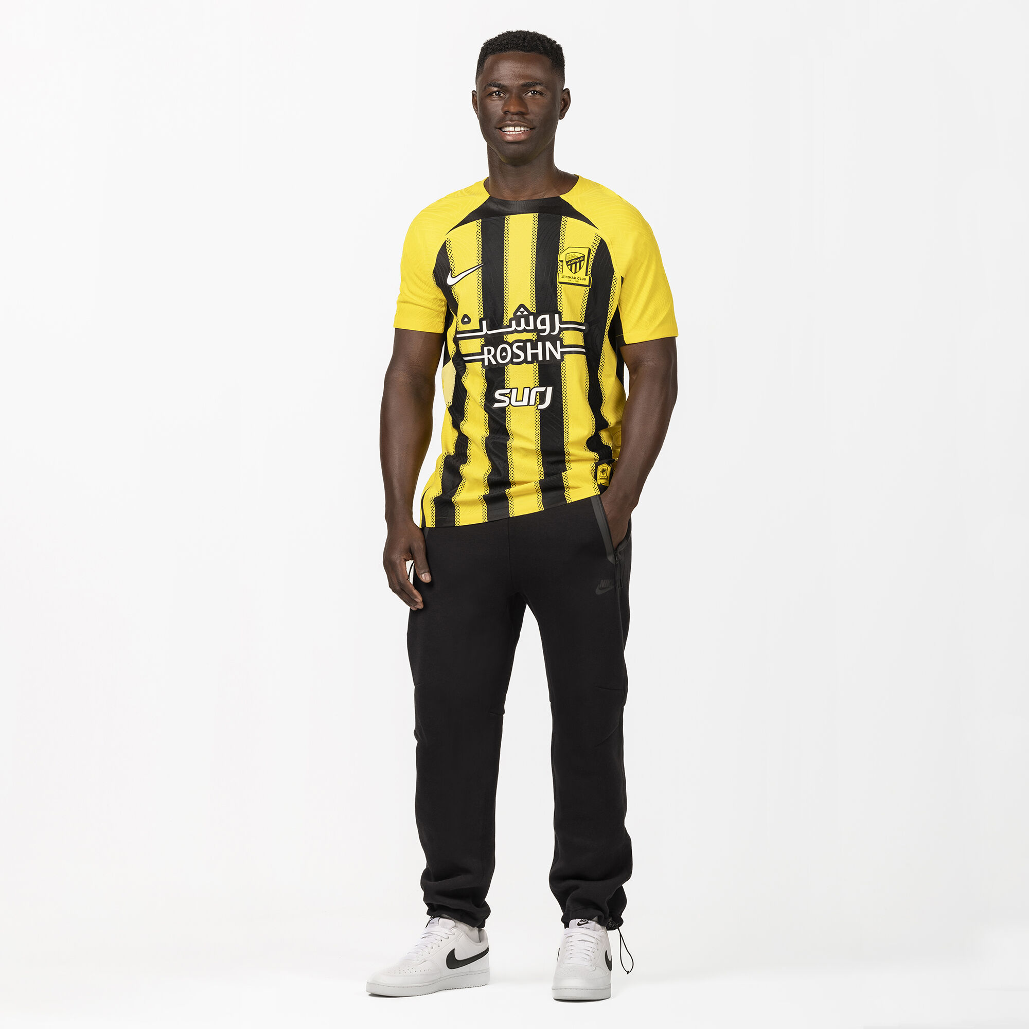 Al-Ittihad F.C. 2024/25 Match Home Jersey image number 6