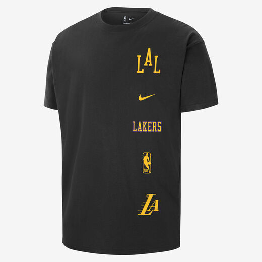 T-Shirts & Tops-Nike, Los Angeles Lakers 2023/24 City Edition, Men's Nike NBA Courtside Max90 T-Shirt