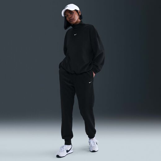 New In Women's Clothing-Nike, Nike Sportswear Phoenix Plush, Women's Mid-Rise Cosy Fleece Trousers