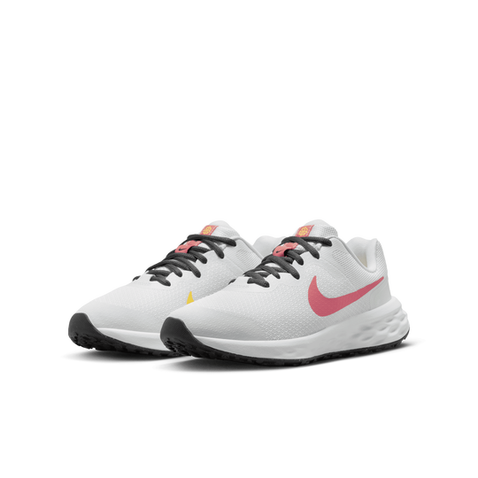 Orange and grey nike revolution best sale