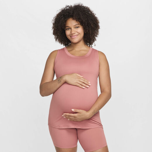 Women's Maternity Tops & T-Shirts-Nike, Nike (M) One, Women's Dri-FIT Slim-Fit Tank Top (Maternity)