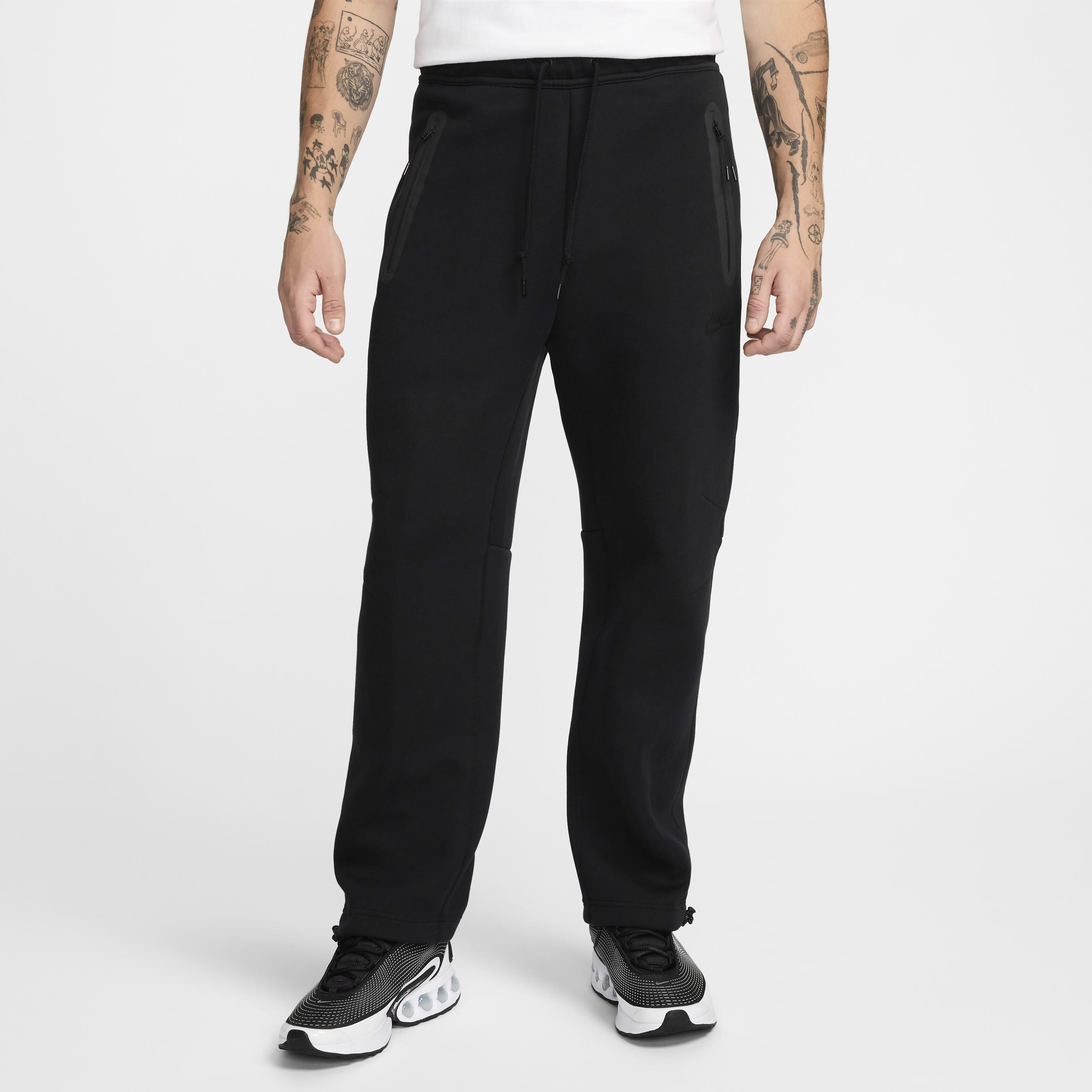 Buy Nike Tech Men s Fleece Open Hem Trousers Nike UAE Official