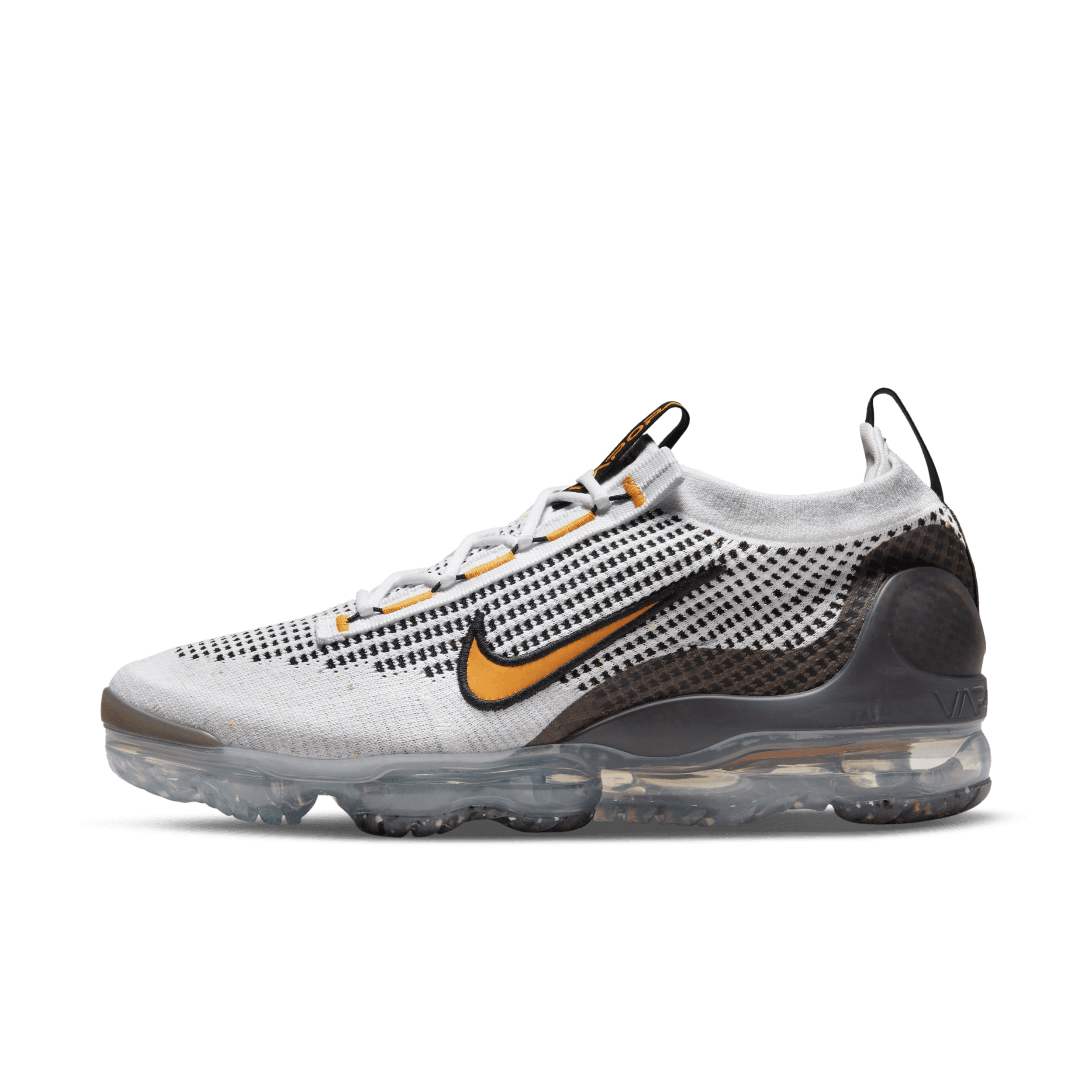 Yellow flyknit vapormax hot sale