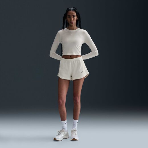 Shorts-Nike, Nike Sportswear Chill Waffle, Women's Mid-Rise 8cm (approx.) Shorts