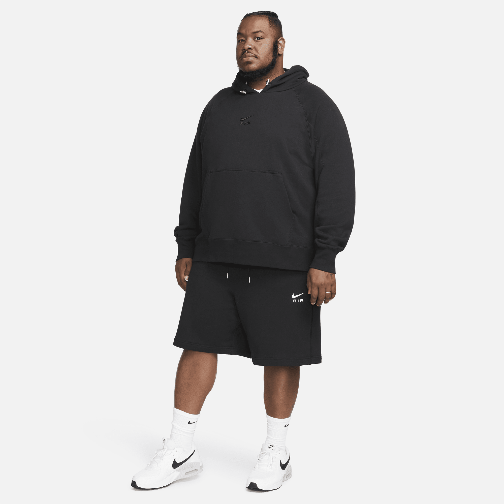 Nike air max french sale terry hoodie