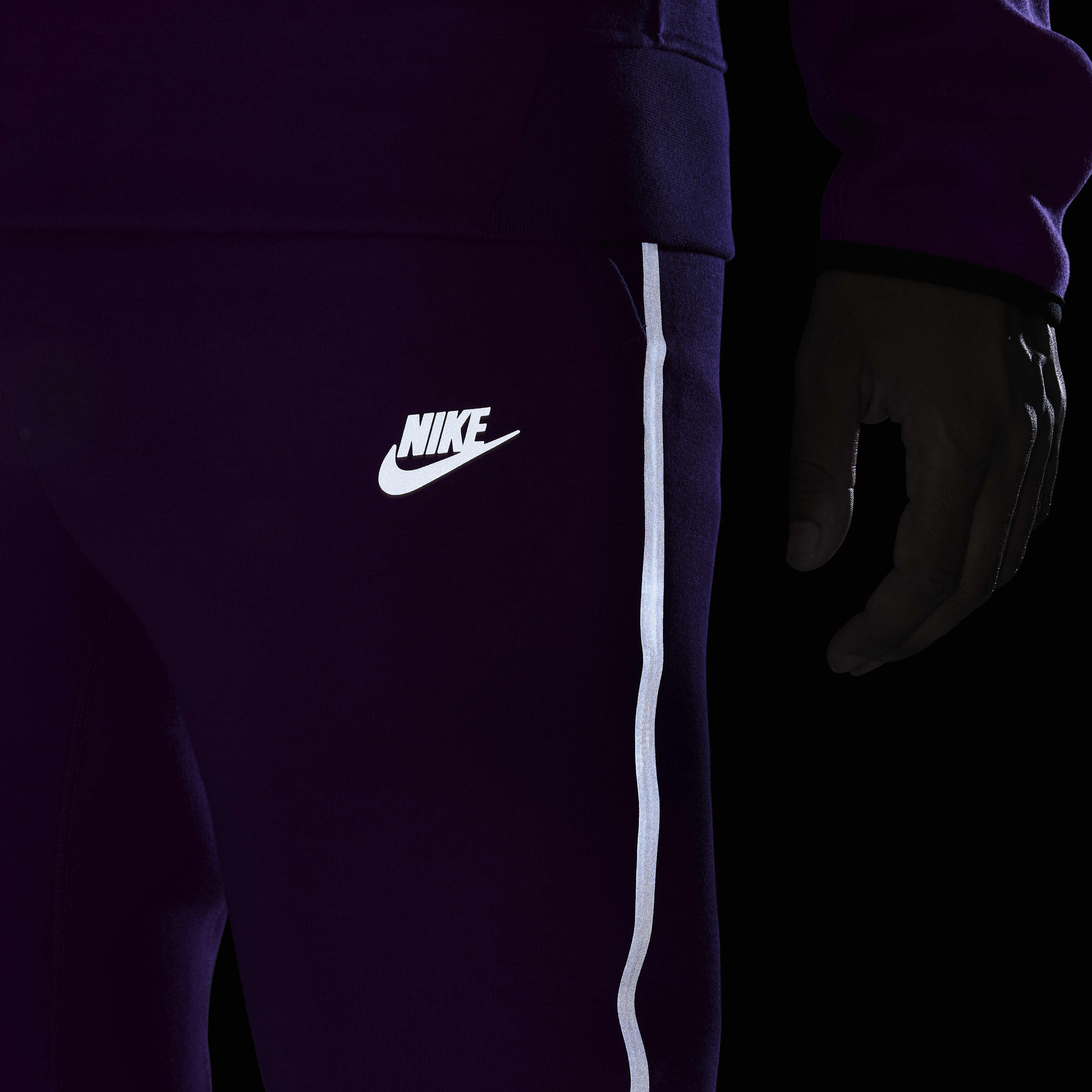 Buy Nike Tech Men s Reflective Design Details Fleece Joggers Nike UAE Official