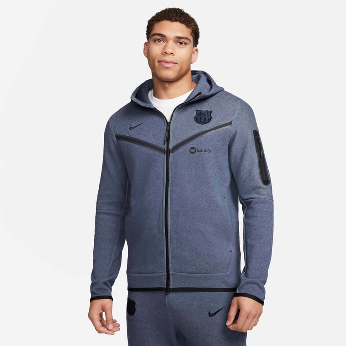F.C. Barcelona Tech Fleece Windrunner Third image number 0 F.C. Barcelona Tech Fleece Windrunner Third image number 0