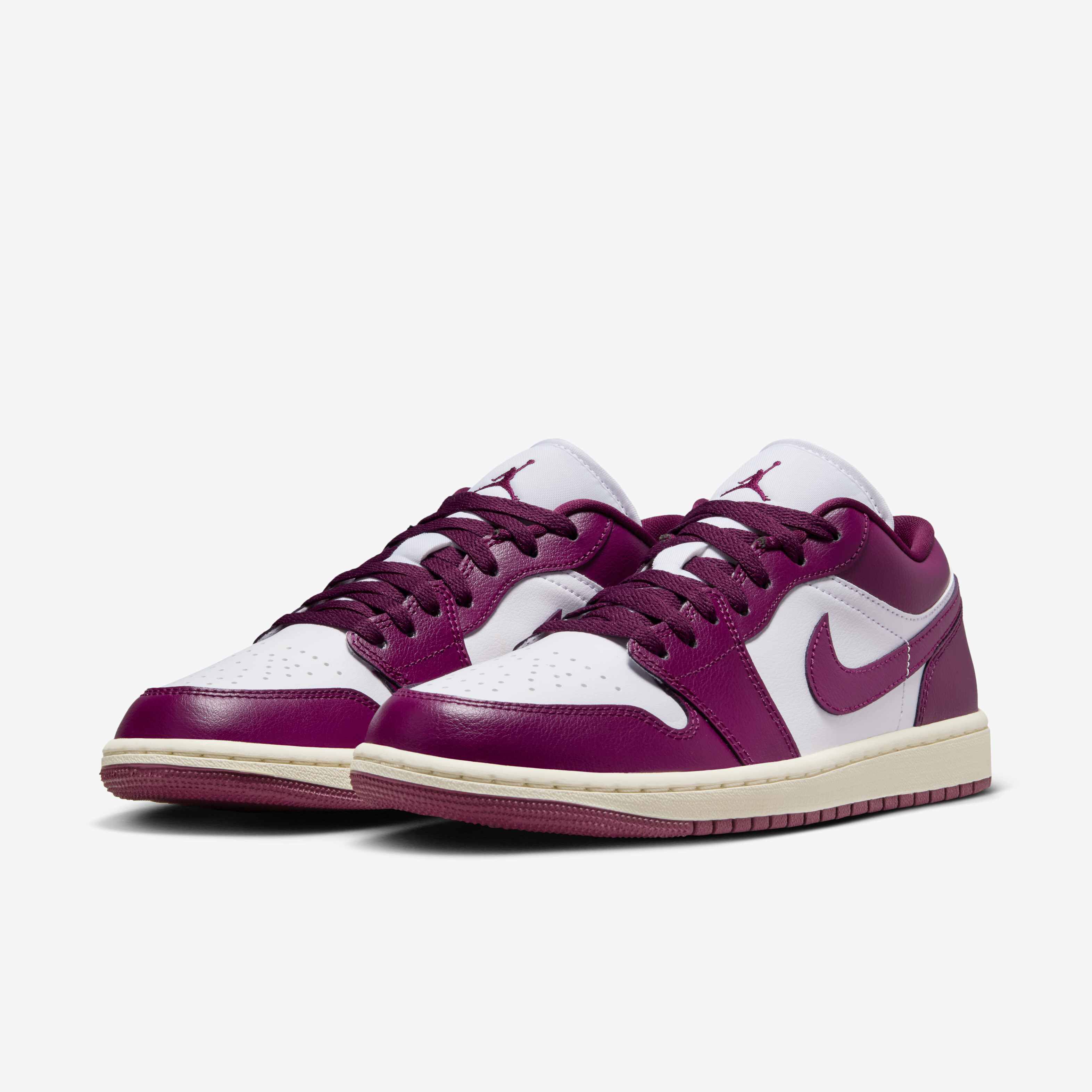 Buy Air Jordan Low Women's Shoes White/Sail/Bordeaux Nike UAE