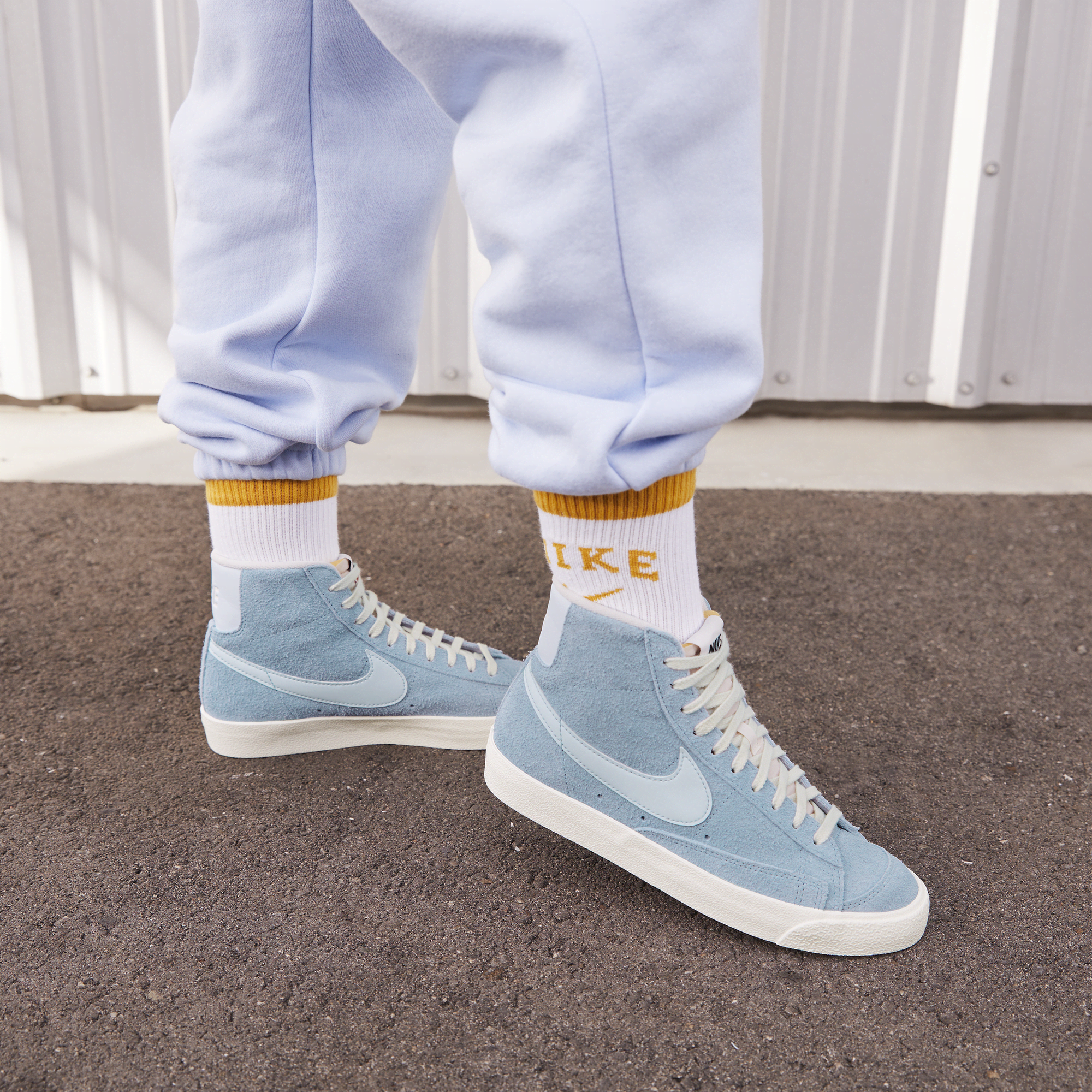 Nike blazer mid sale 77 suede thunderstorm