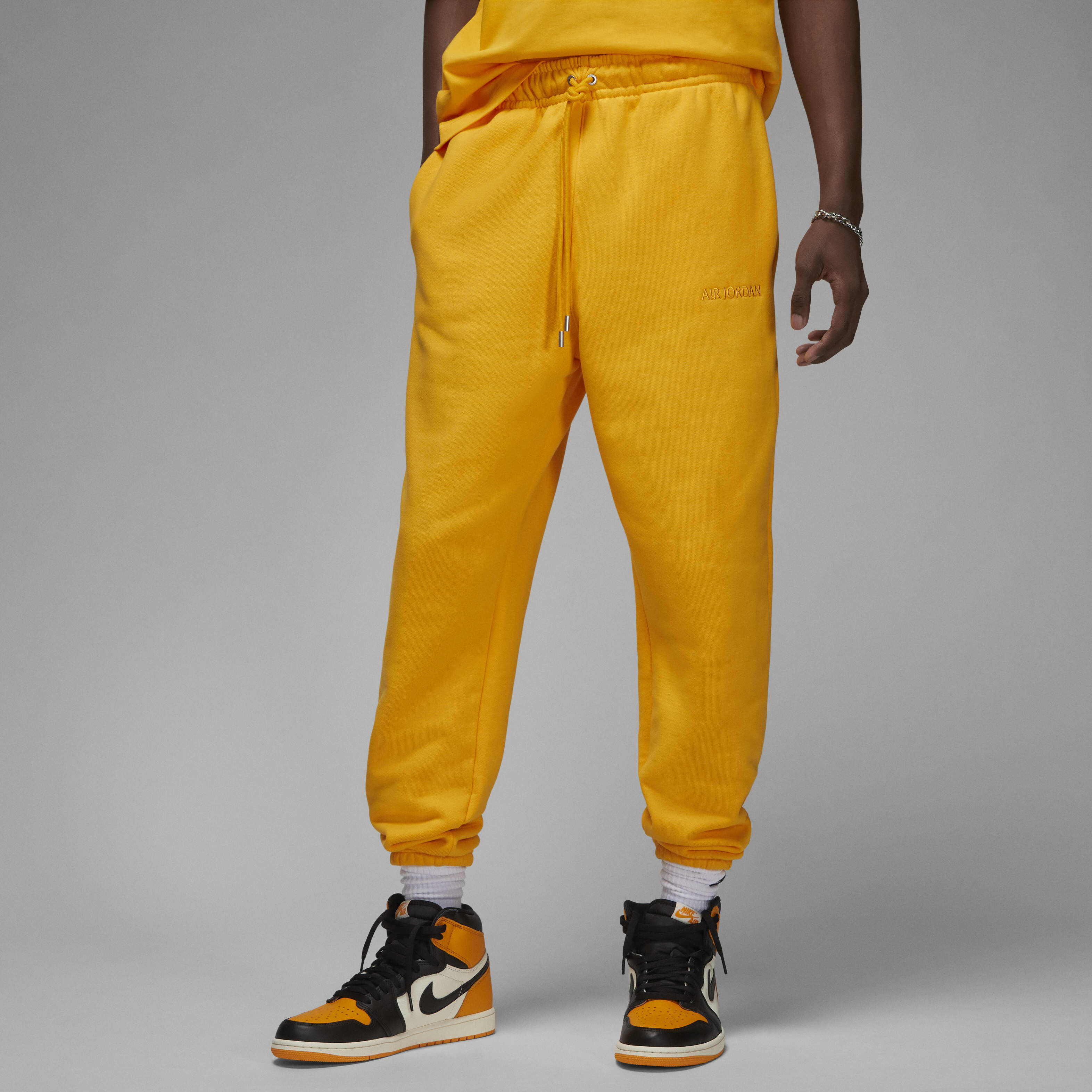 Yellow sweatpants mens outlet