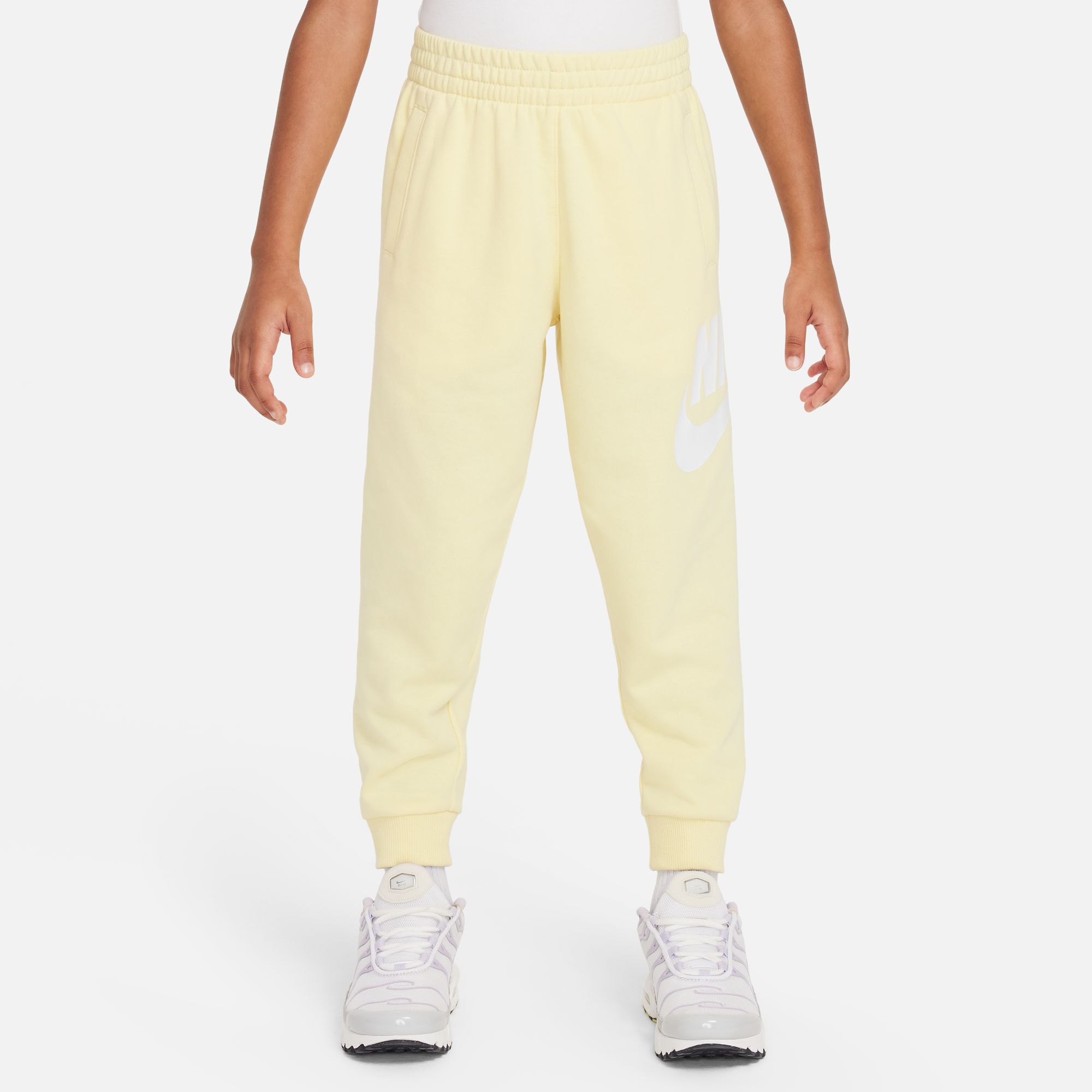 Buy Nike Sportswear Club Fleece Little Kids French Terry Joggers Soft Yellow Nike UAE Official