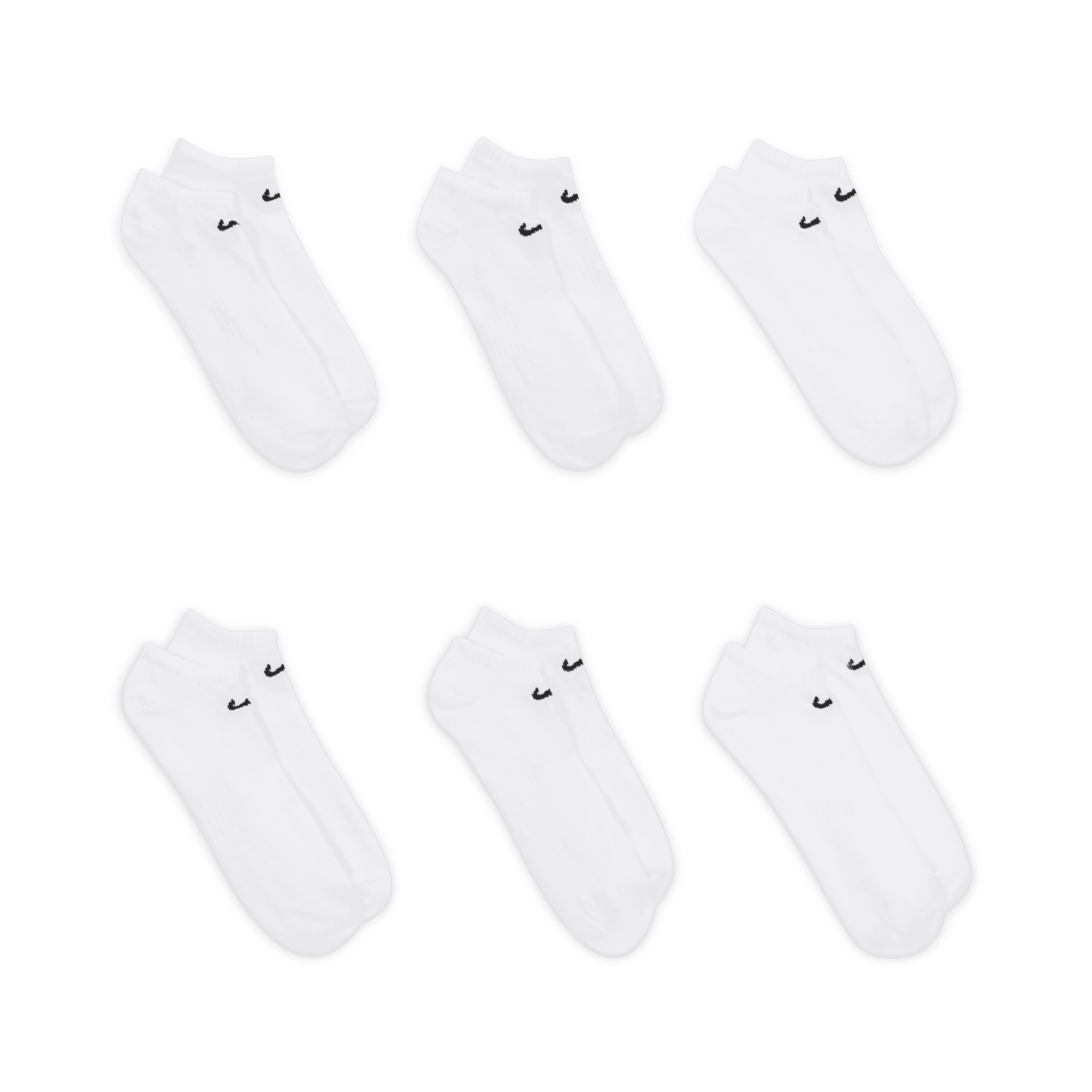 Buy Nike Everyday Lightweight Training NoShow Socks (6 Pairs) Nike