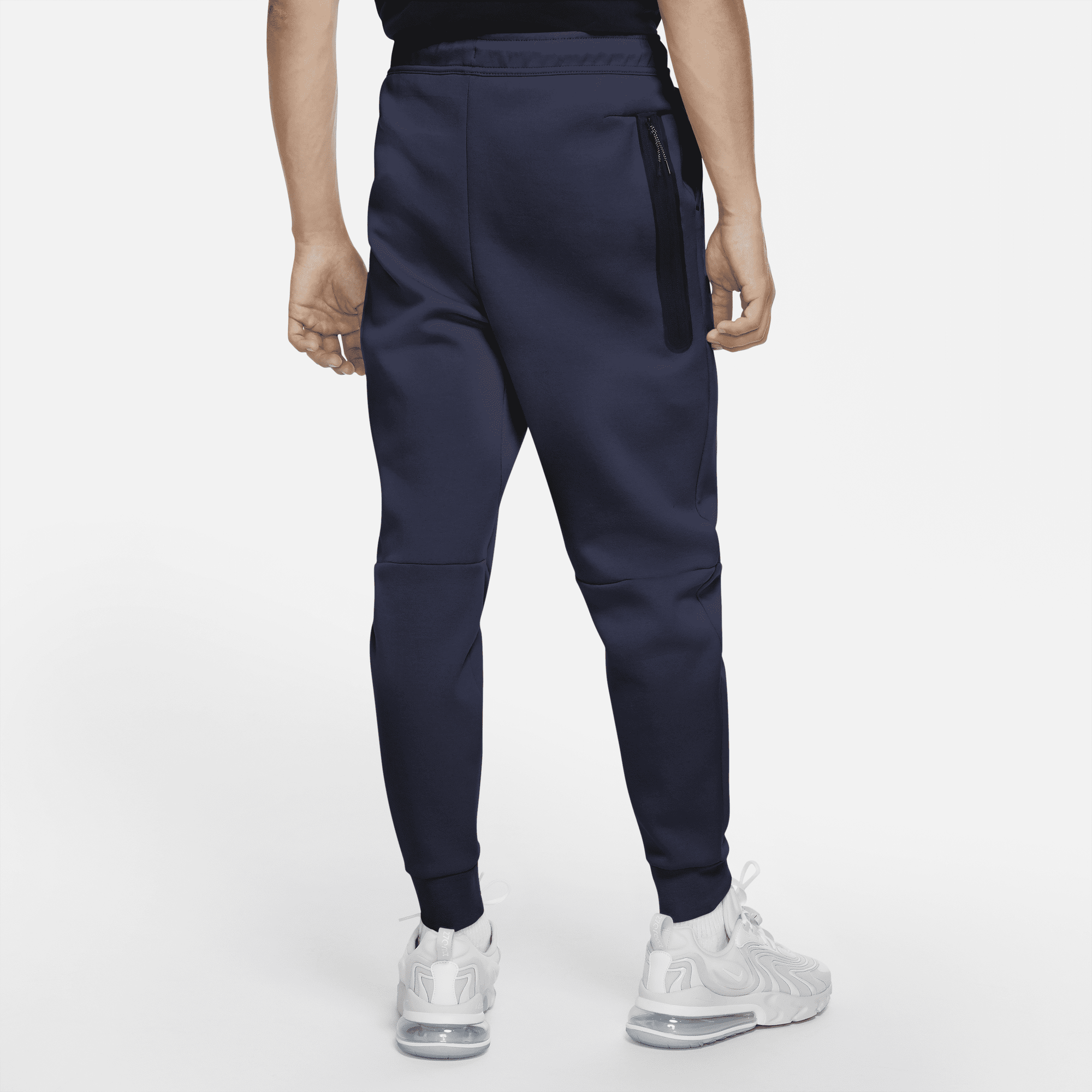Blue shop nike joggers