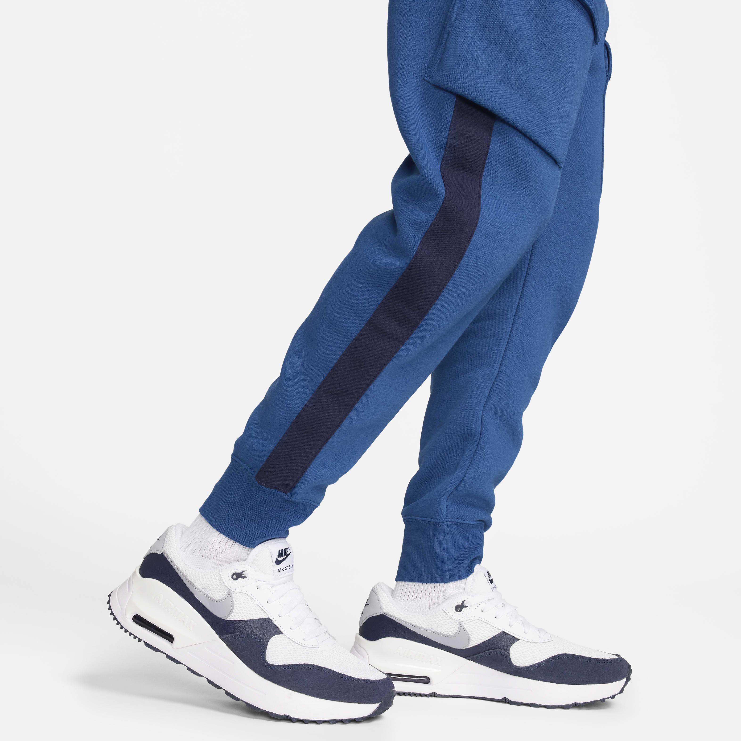 Nike fleece joggers cargo online