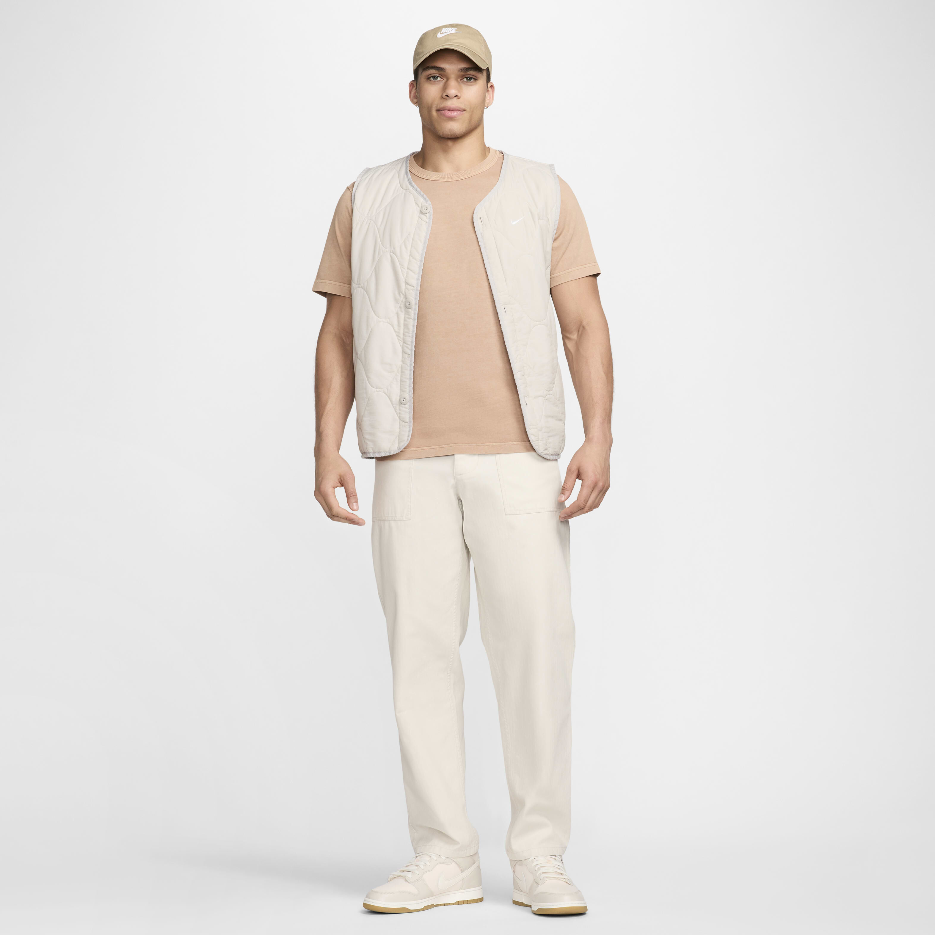 Buy Nike Life Men's Short-Sleeve Knit Top - Hemp/Hemp | Nike
