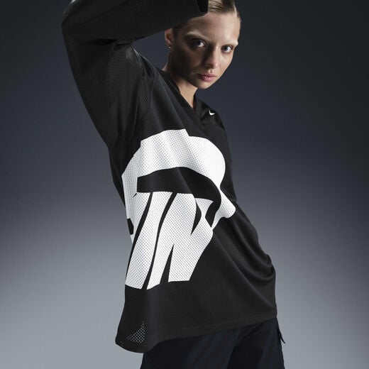 Women's Long Sleeves Shirts-Nike, Nike Sportswear, Women's Oversized Long-Sleeve Top