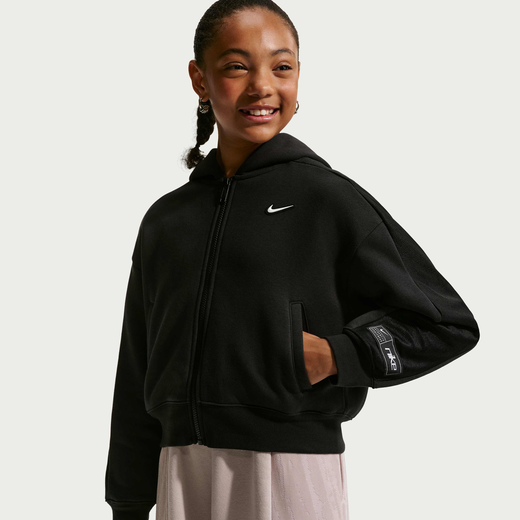 Dance-Nike, Nike Sportswear, Older Kids' (Girls') Fleece Long-Sleeve Dance Top