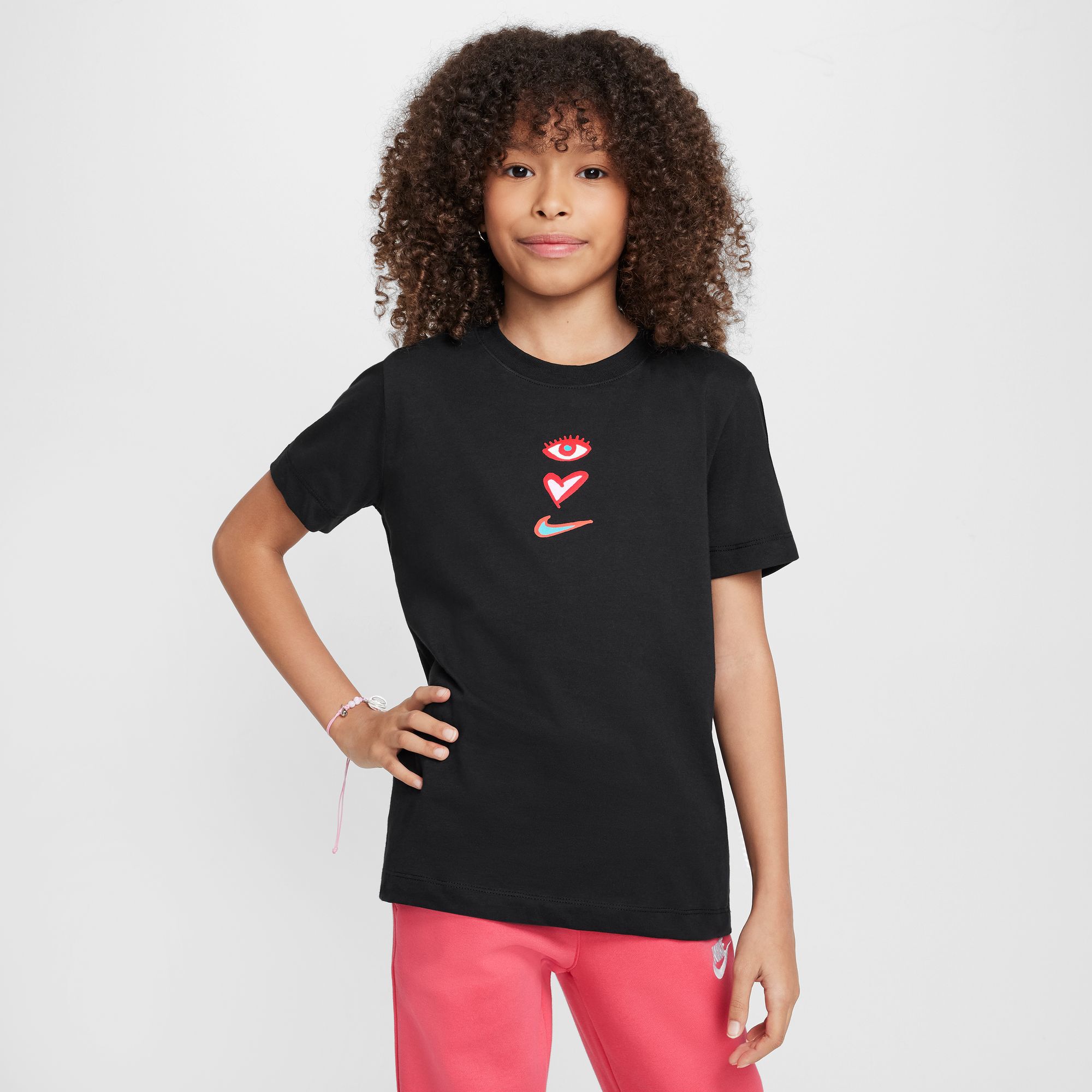 Buy Nike Sportswear Older Kids T Shirt Black Nike UAE Official
