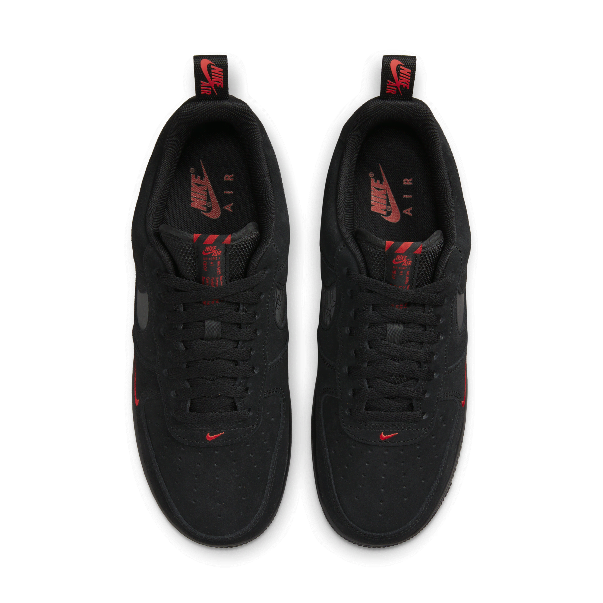 Nike air force shop 1 lv8 rot schwarz