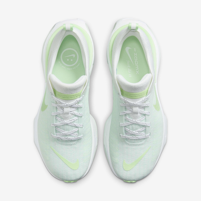 Buy Nike Invincible 3 Women's Road Running Shoes - White/Barely Green ...