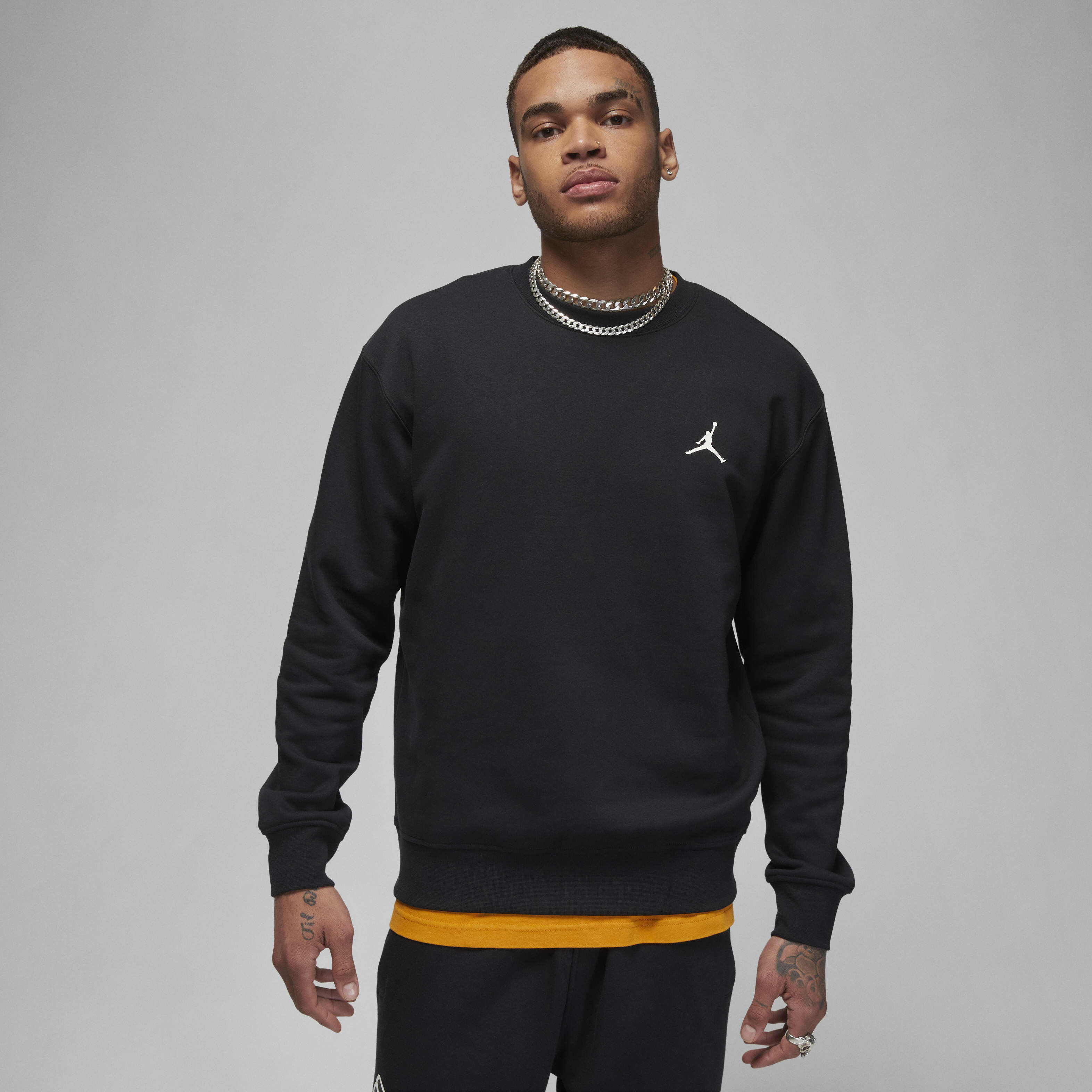 Buy Jordan Flight MVP Men s Graphic Fleece Crew Neck Sweatshirt Nike UAE Official