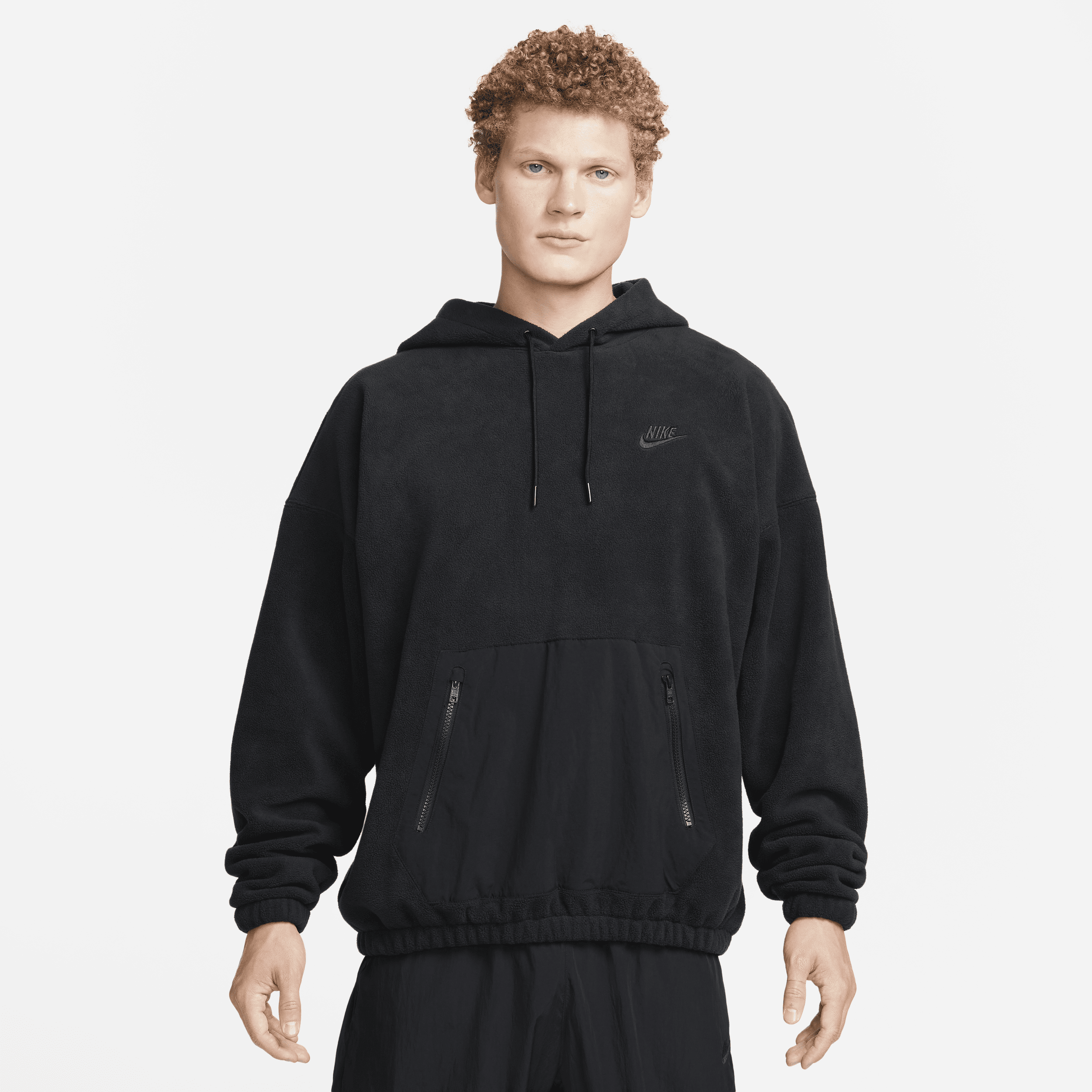 fluffy nike fleece