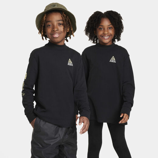 UAE National Day-Nike, Nike ACG, Older Kids' Loose Waffle Long-Sleeve Top