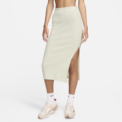Shoes-Nike, Nike Sportswear Chill Rib, Women's Slim Midi Skirt