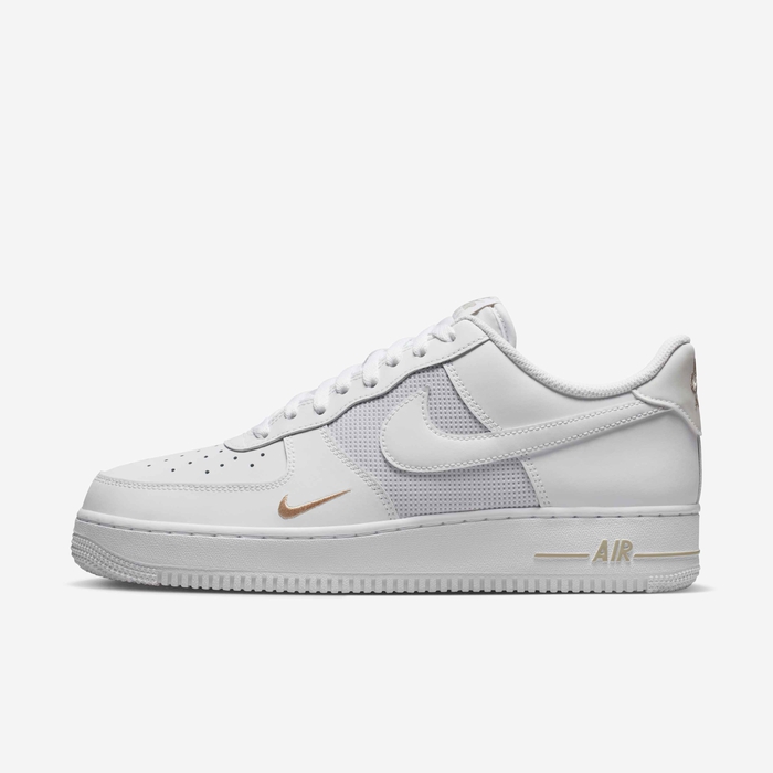 Buy Nike Air Force '07 LV8 Men's Shoes White/Metallic Silver