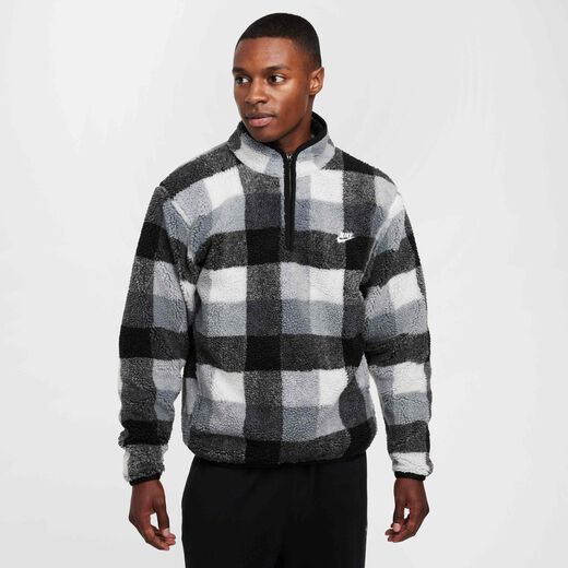 Hoodies & Sweatshirts-Nike, Nike Club, Men's Winterized Half-Zip