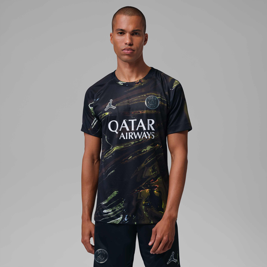 Jordan Tops & T-Shirts-JRDN, Paris Saint-Germain 2026 Stadium Night Edition, Men's Jordan Dri-FIT Football Replica Shirt