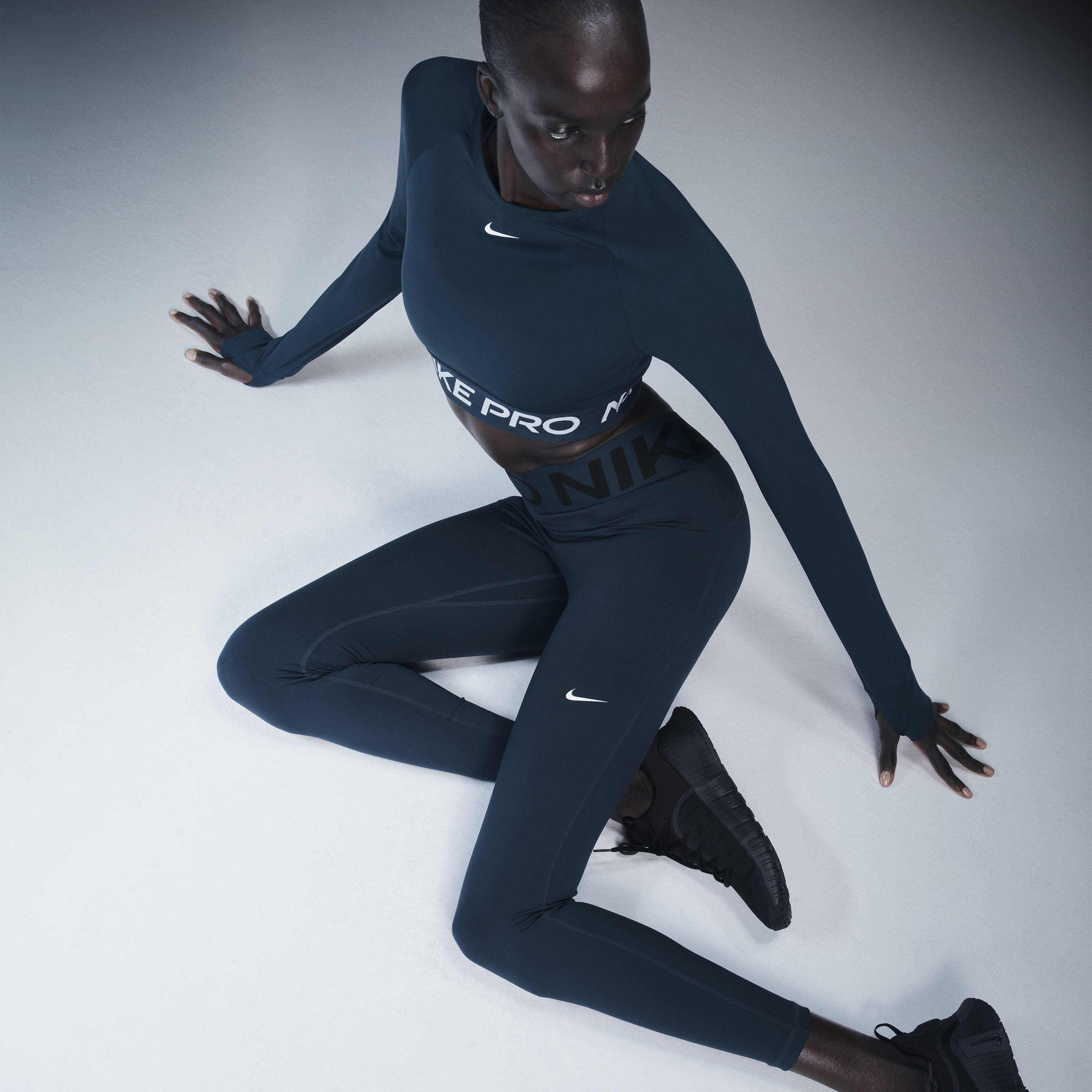 Buy Nike Pro Sculpt Women s High Waisted Full Length Leggings Nike UAE Official