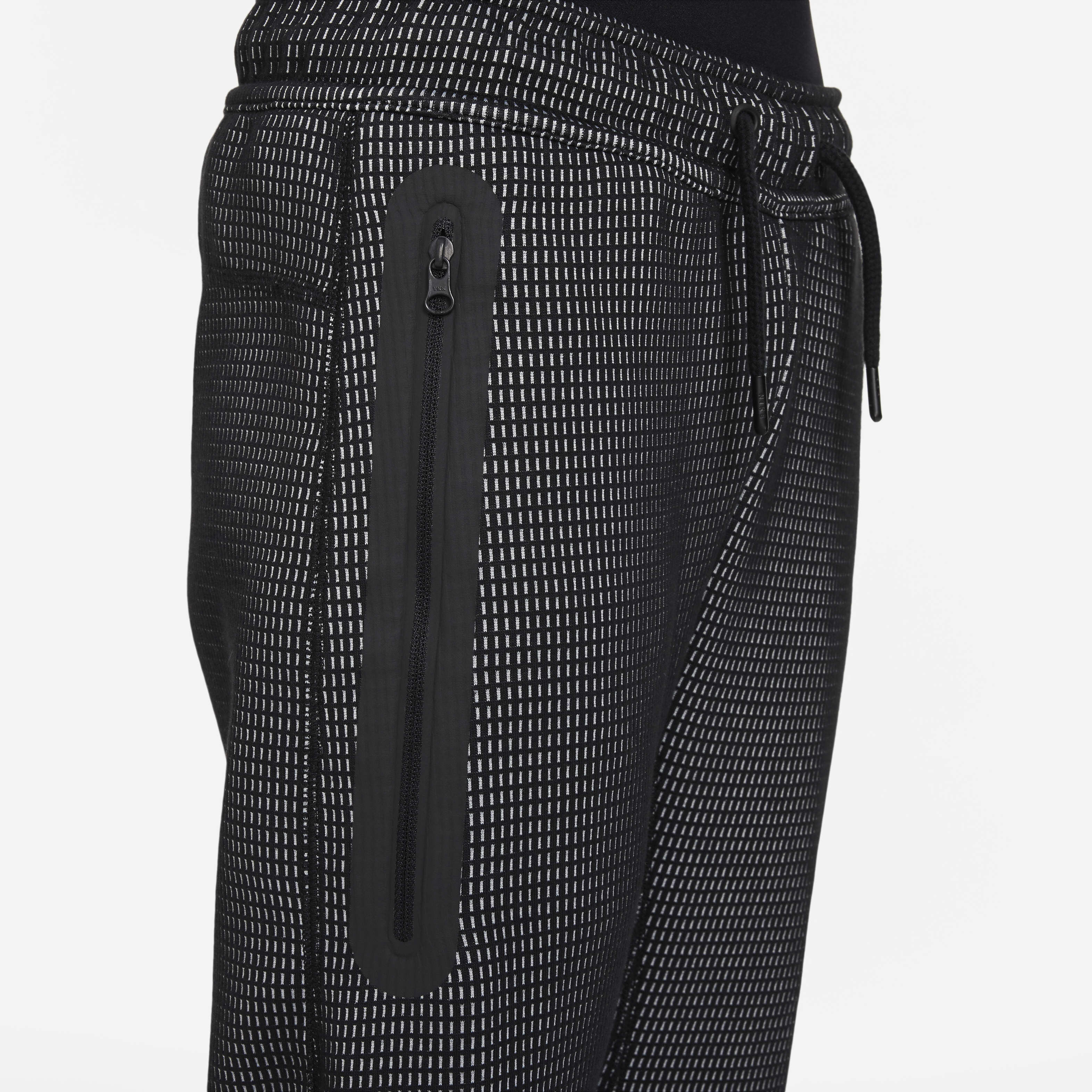 Buy Nike Sportswear Tech Fleece Older Kids Boys Winterized Trousers Black Light Smoke Grey Black Nike UAE Official