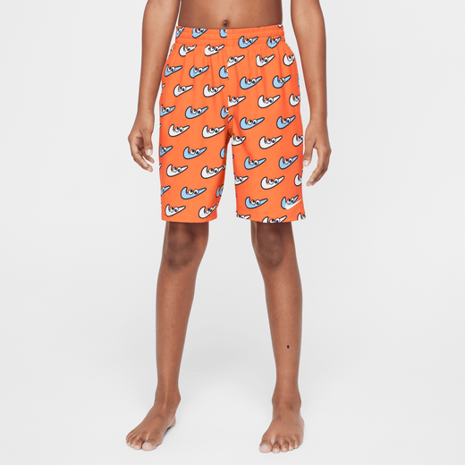 Kids' Swimwear-Nike Swim, Nike Swim Breaker, Big Kids' (Boys') 7" Brief-Lined Volley Shorts