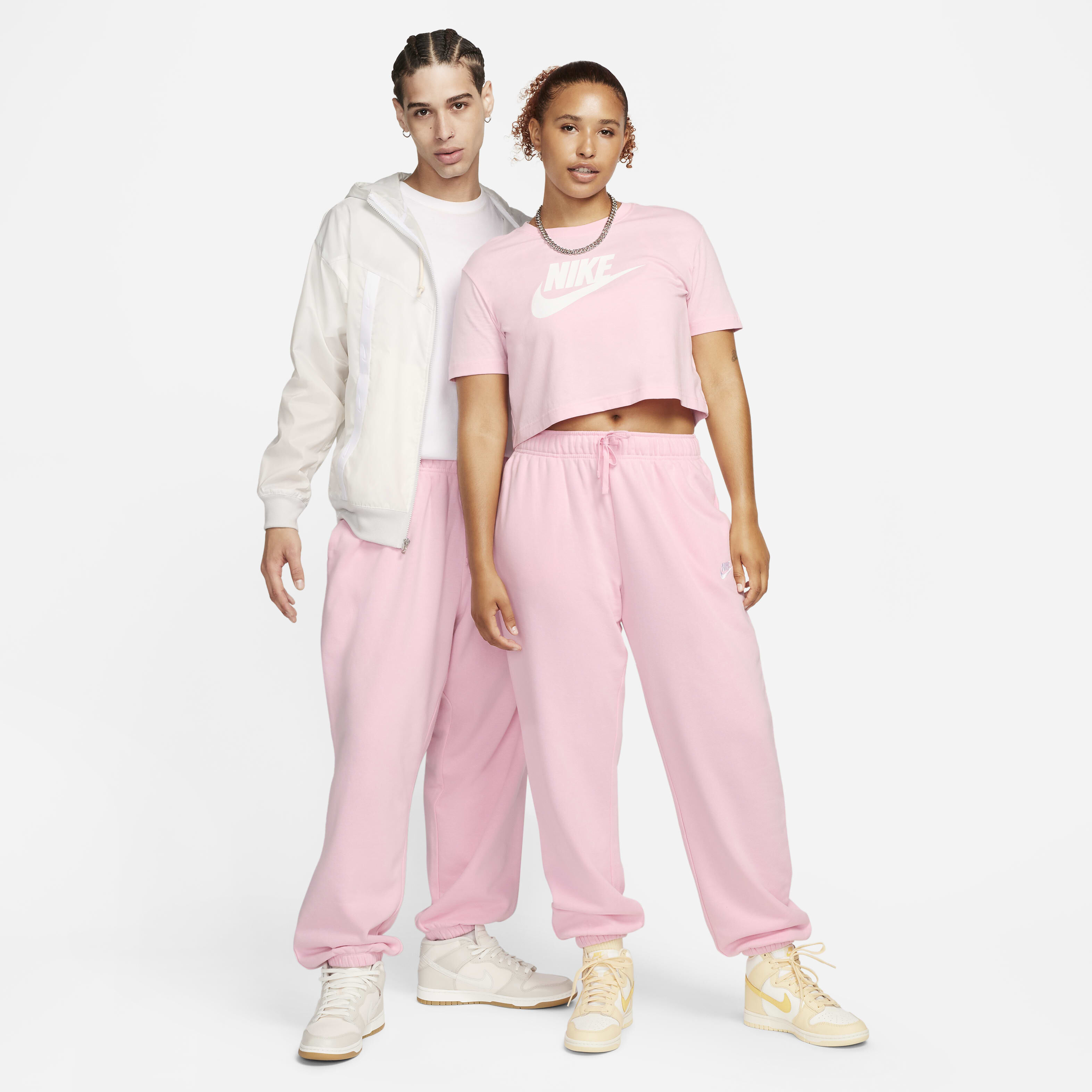 Nike club fleece joggers womens clearance