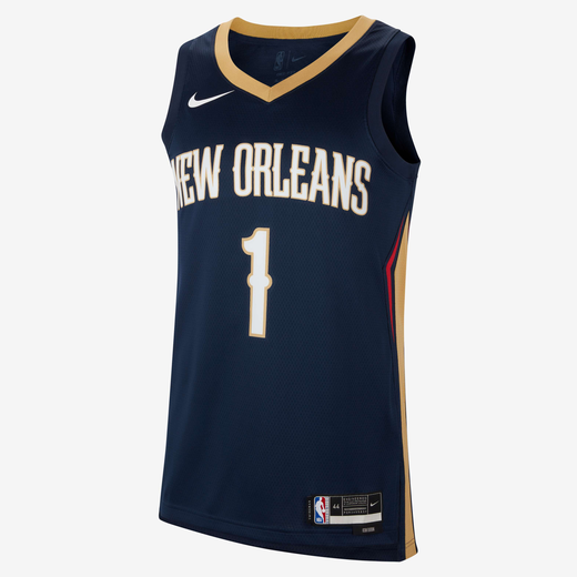 Kits & Jerseys-Nike, New Orleans Pelicans Icon Edition 2022/23, Men's Nike Dri-FIT NBA Swingman Jersey